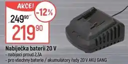 Globus Nabíječka baterií 20 V nabídka