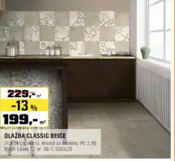 OBI Dlažba classic beige nabídka