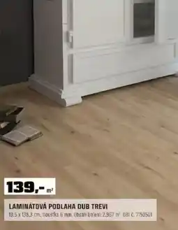 OBI Laminátová podlaha dub trevi nabídka