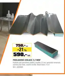 OBI Podlahová izolace 2,2 mm' nabídka