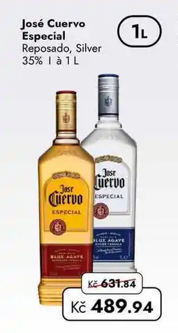 TRAVEL FREE José Cuervo Especial Reposado, Silver 35% 1 à nabídka