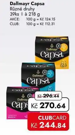 TRAVEL FREE Dallmayr Capsa 39ks 1 à nabídka