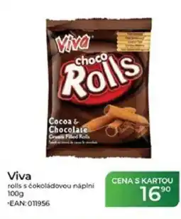 Tamda Foods Viva rolls s čokoládovou náplní nabídka