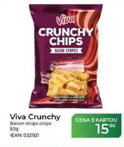 Tamda Foods Viva Crunchy Bacon strips chips nabídka