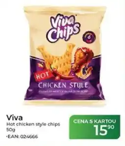 Tamda Foods Viva Hot chicken style chips nabídka