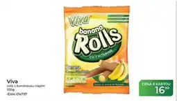 Tamda Foods Viva rolls s banánovou náplní nabídka
