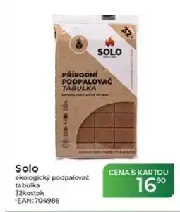 Tamda Foods Solo ekologický podpalovač tabulka nabídka