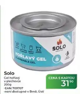 Tamda Foods Solo Gel hořlavý v plechovce nabídka