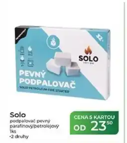 Tamda Foods Solo podpalovač pevný parafinový/petrolejový nabídka