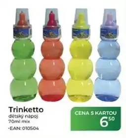Tamda Foods Trinketto dětský nápoj nabídka