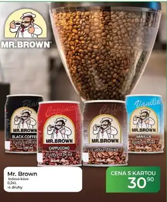 Tamda Foods Mr. Brown ledová káva nabídka