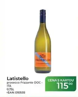 Tamda Foods Latistello prosecco Frizzante DOC nabídka