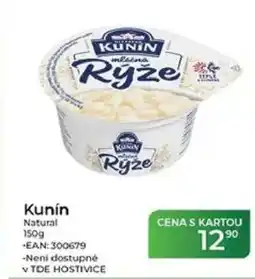 Tamda Foods Kunín Natural nabídka