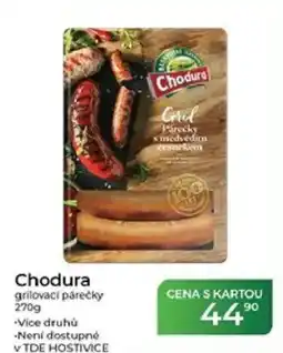 Tamda Foods Chodura grilovací párečky nabídka