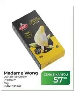 Tamda Foods Madame Wong Durian Ice Cream Premium nabídka