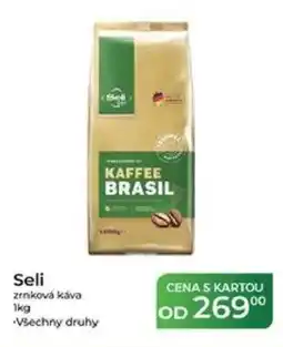 Tamda Foods Seli zrnková káva nabídka