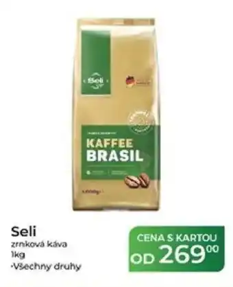 Tamda Foods Seli zrnková káva nabídka