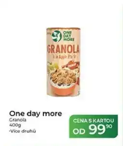 Tamda Foods One day more Granola nabídka