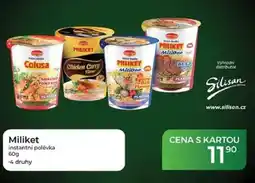 Tamda Foods Miliket instantní polévka nabídka