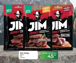 Tamda Foods Jim Jerky hovězí nabídka