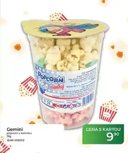 Tamda Foods Gemini popcorn v kelímku nabídka