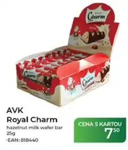 Tamda Foods AVK Royal Charm hazelnut milk wafer bar nabídka