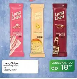 Tamda Foods LongChips bramborový snack nabídka