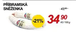 ZEMAN Příbramská sněženka nabídka