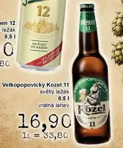 Jip Velkopopovický Kozel 11 nabídka