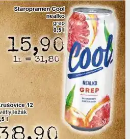 Jip STAROPRAMEN COOL nealko nabídka