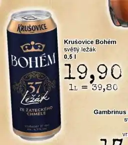 Jip Krušovice Bohém nabídka