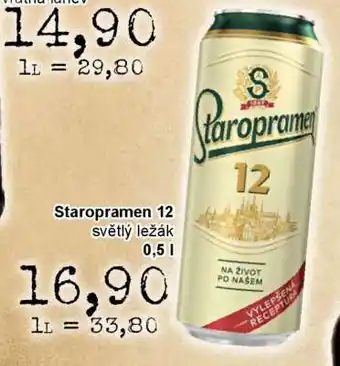 Jip Staropramen 12 nabídka
