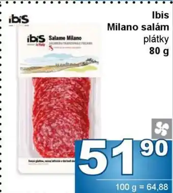 Jip Ibis Milano salám nabídka