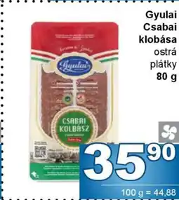 Jip Gyulai Csabai klobása nabídka