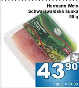Jip HERMANN WEIN Schwarzwaldská šunka nabídka