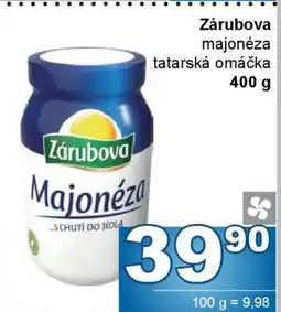 Jip ZÁRUBOVA Majonéza/ Tatarská omáčka nabídka