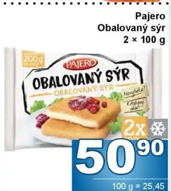 Jip PAJERO Obalovaný sýr nabídka