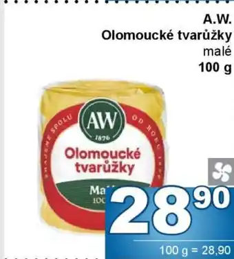 Jip A.W. Olomoucké tvarůžky nabídka