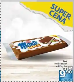 Jip Zott Monte Snack nabídka