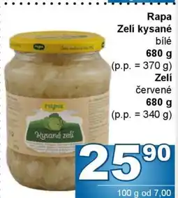 Jip Rapa Zelí kysané nabídka
