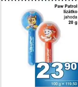 Jip Paw Patrol lízátko nabídka