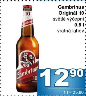 Jip Gambrinus Originál 10 nabídka