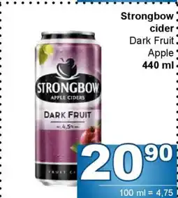 Jip Strongbow cider nabídka