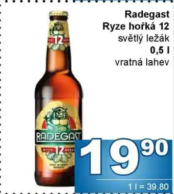 Jip Radegast Ryze Hořká 12 nabídka
