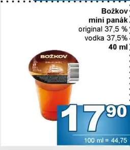 Jip Božkov mini panák nabídka