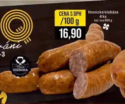 Jip Vesnická klobása nabídka
