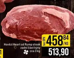 Jip Hovězí Heart od Rump steak nabídka