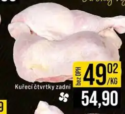 Jip Kuřecí čtvrtky zadní nabídka