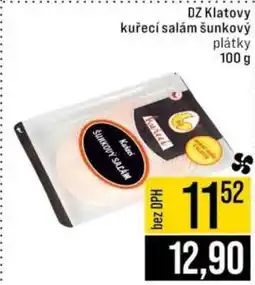 Jip DZ Klatovy kuřecí salám šunkový nabídka