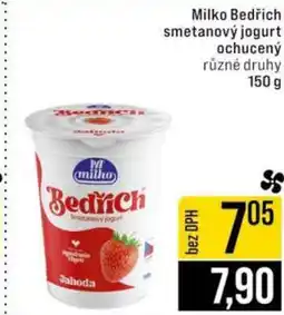 Jip Milko Bedřich Smetanový jogurt ochucený nabídka